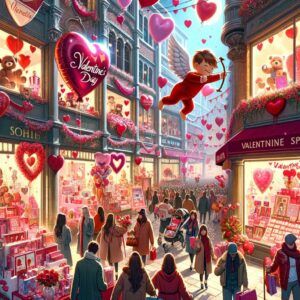 Saint-Valentin à l'ère moderne