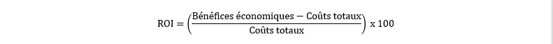 Calcul retour sur investissement externalisation