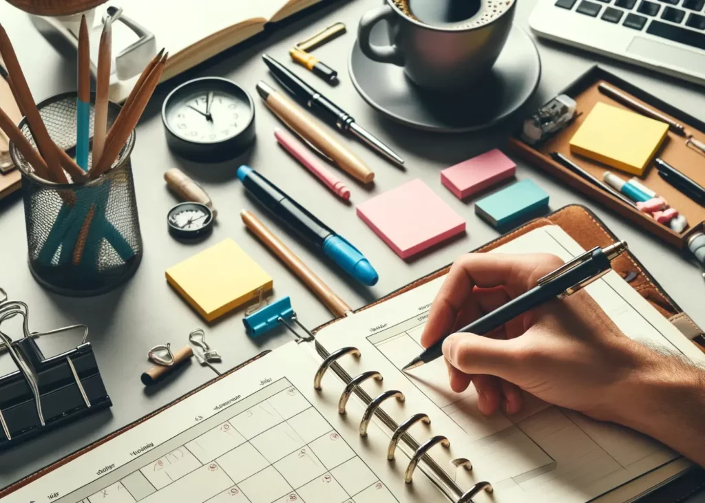 Outils d'organisation du temps pour travailleur indépendant
