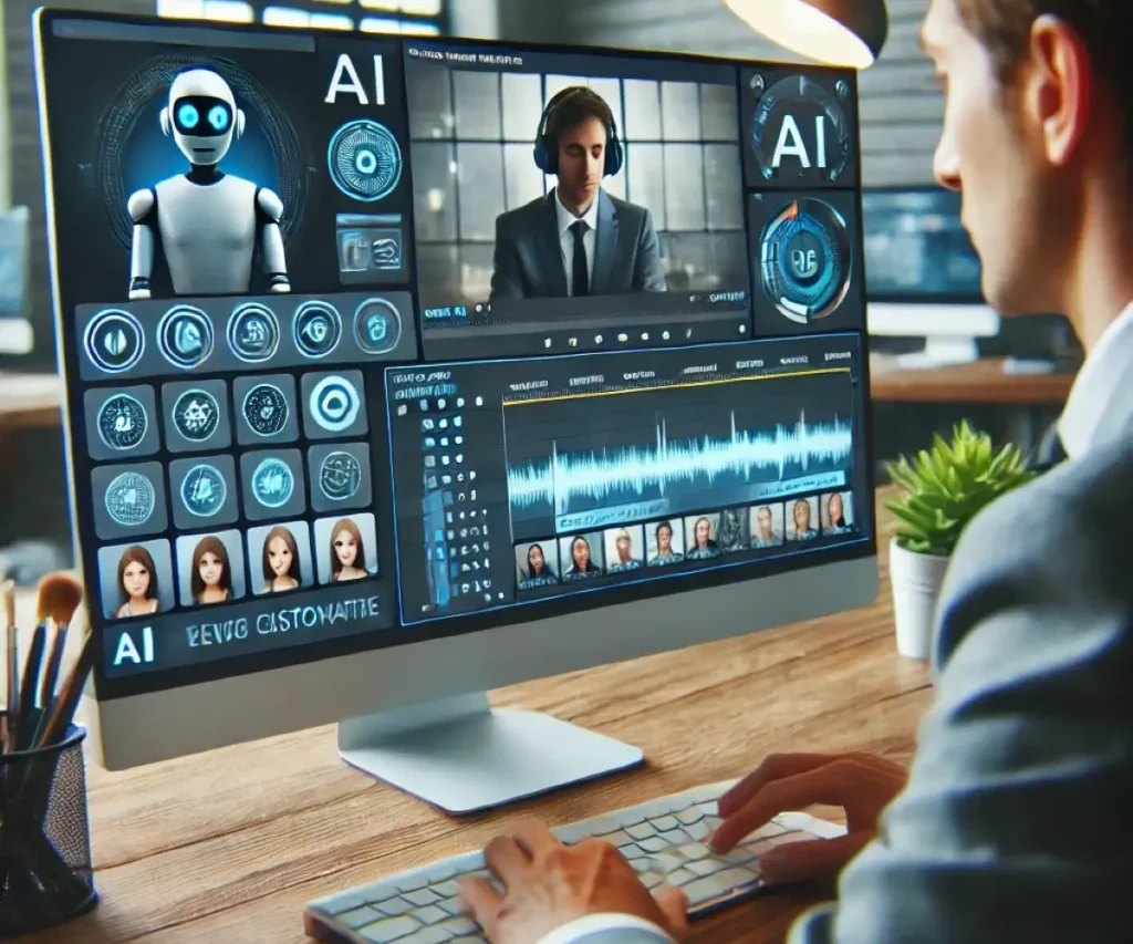 Création de vidéos professionnelles par IA
