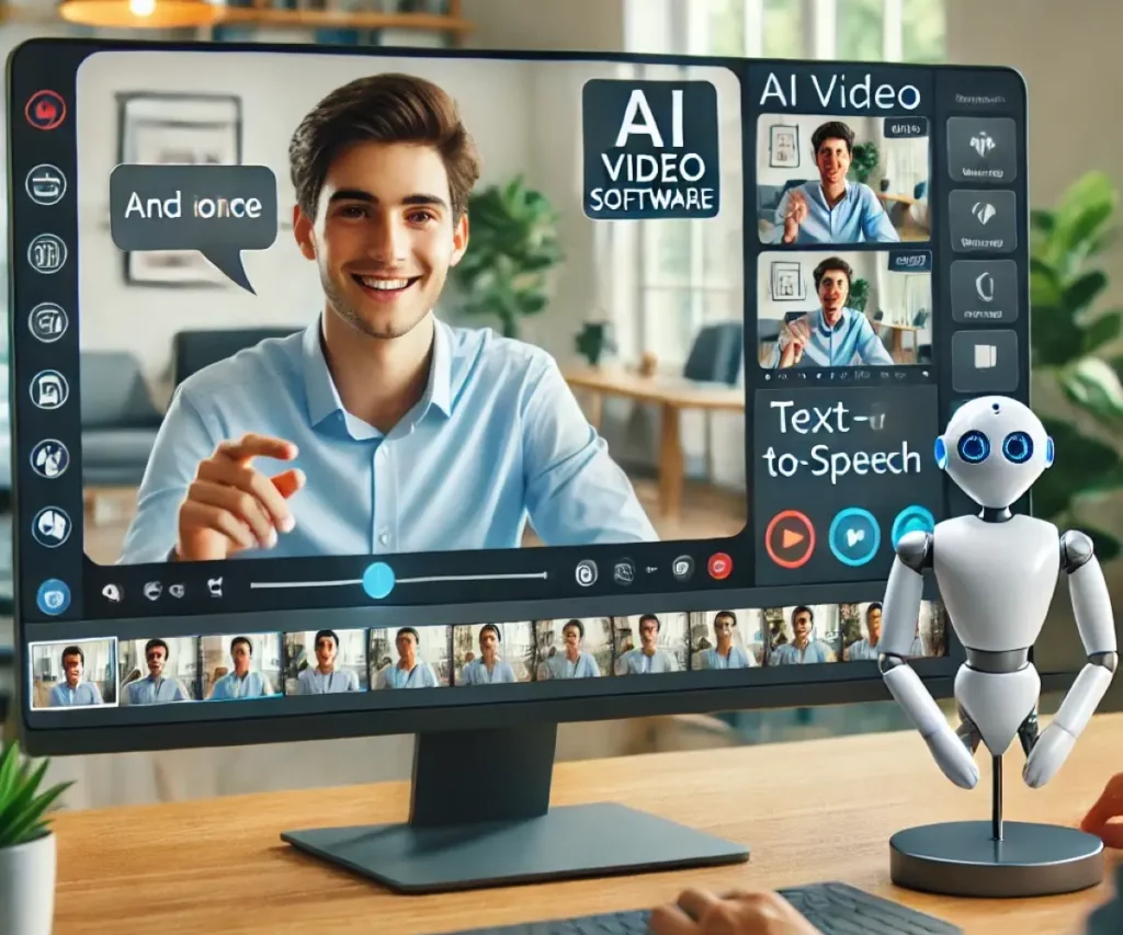 Création vidéos professionnelles avec IA