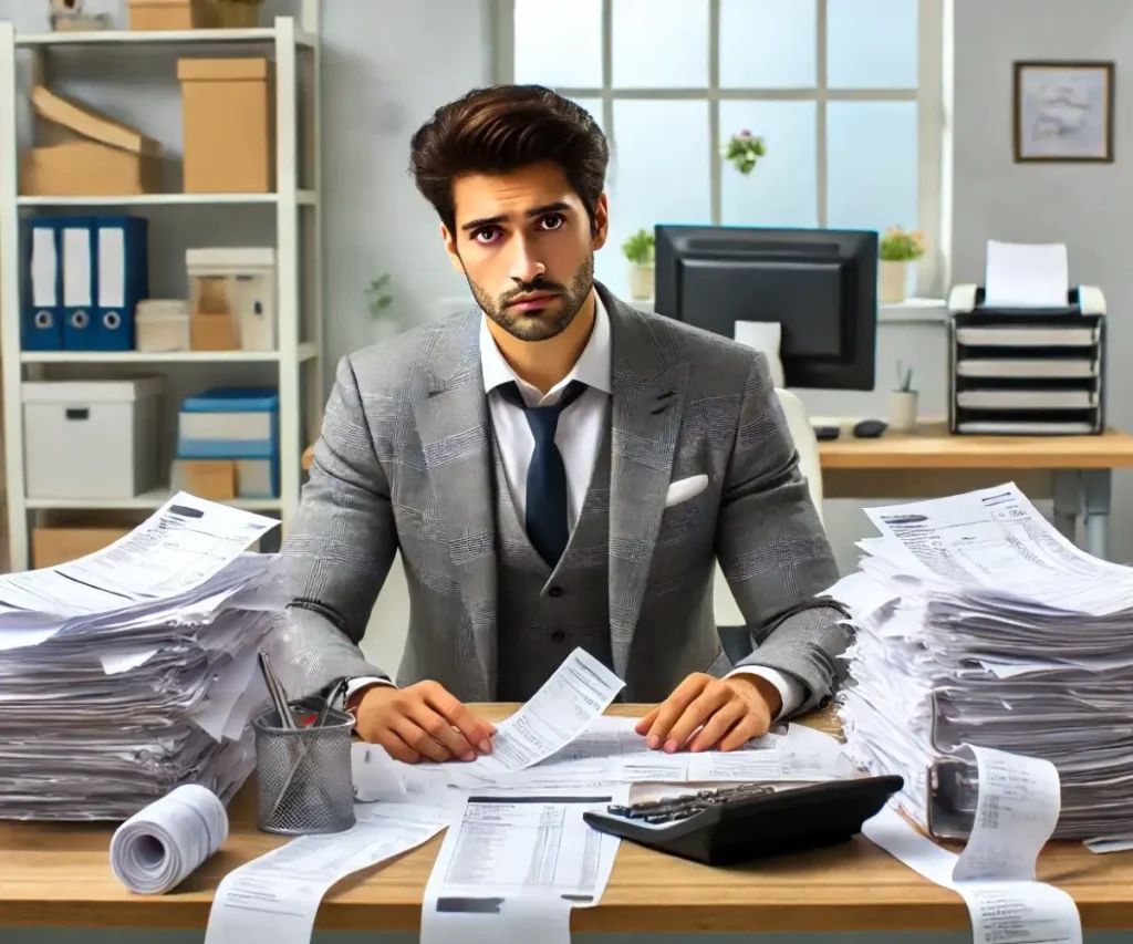 Un professionnel débordé par la gestion de ses paiements et ayant besoin d'externalisation
