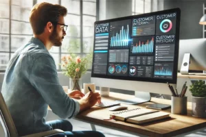 Utilisation CRM par un professionnel