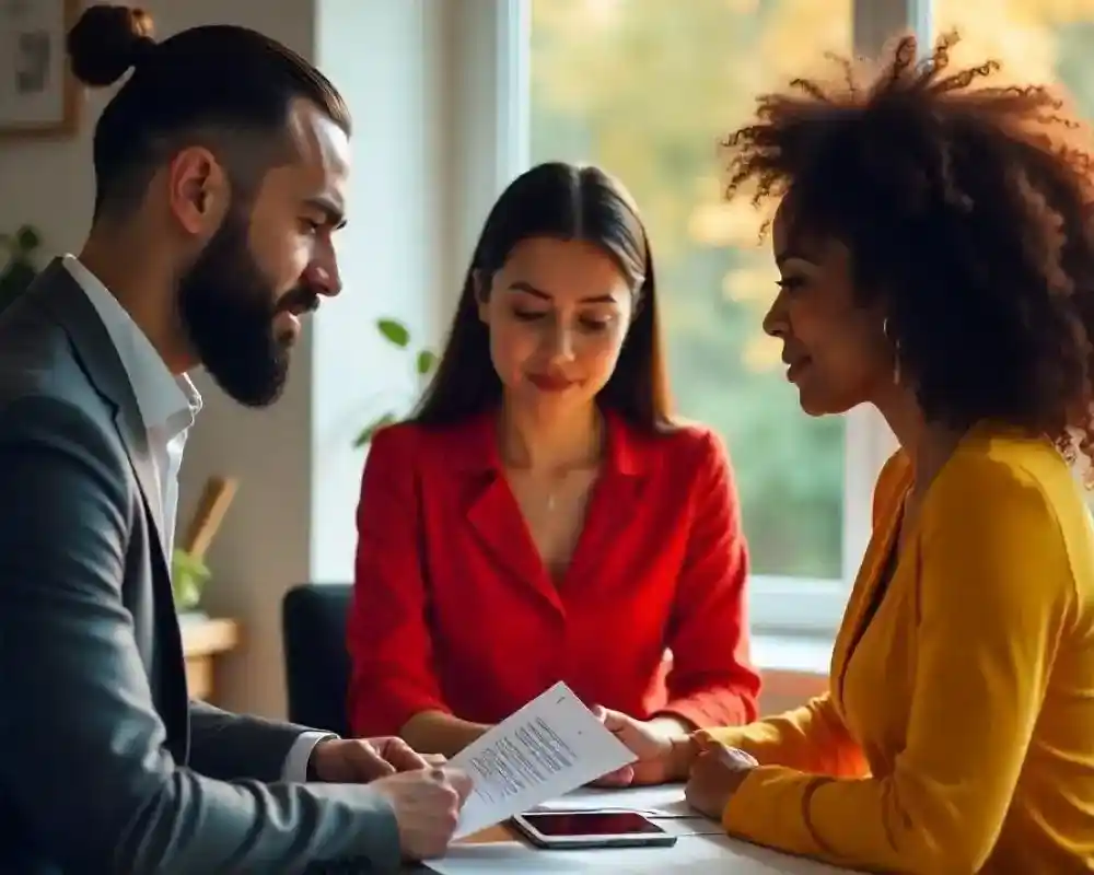 Personnel de Secrétariat Indépendant préparant des services d'externalisation administrative