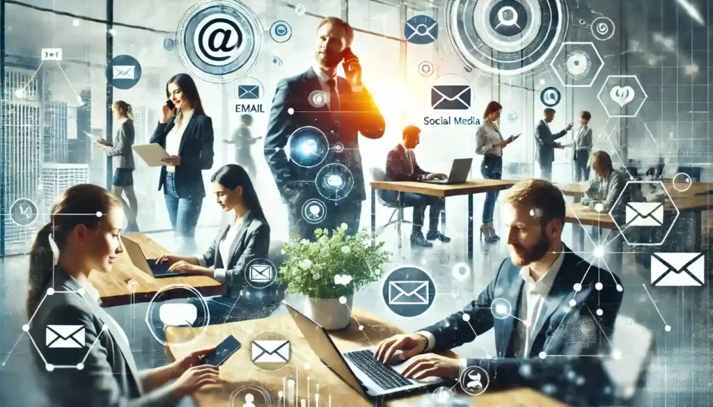 Utilisation différents canaux de communication