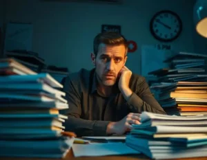 Professionnel ayant perdu sa motivation au travail