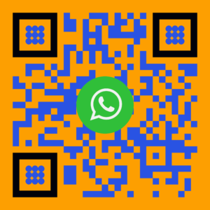 Code QR contact WhatsApp Secrétariat Indépendant pour services de secrétariat externalisé