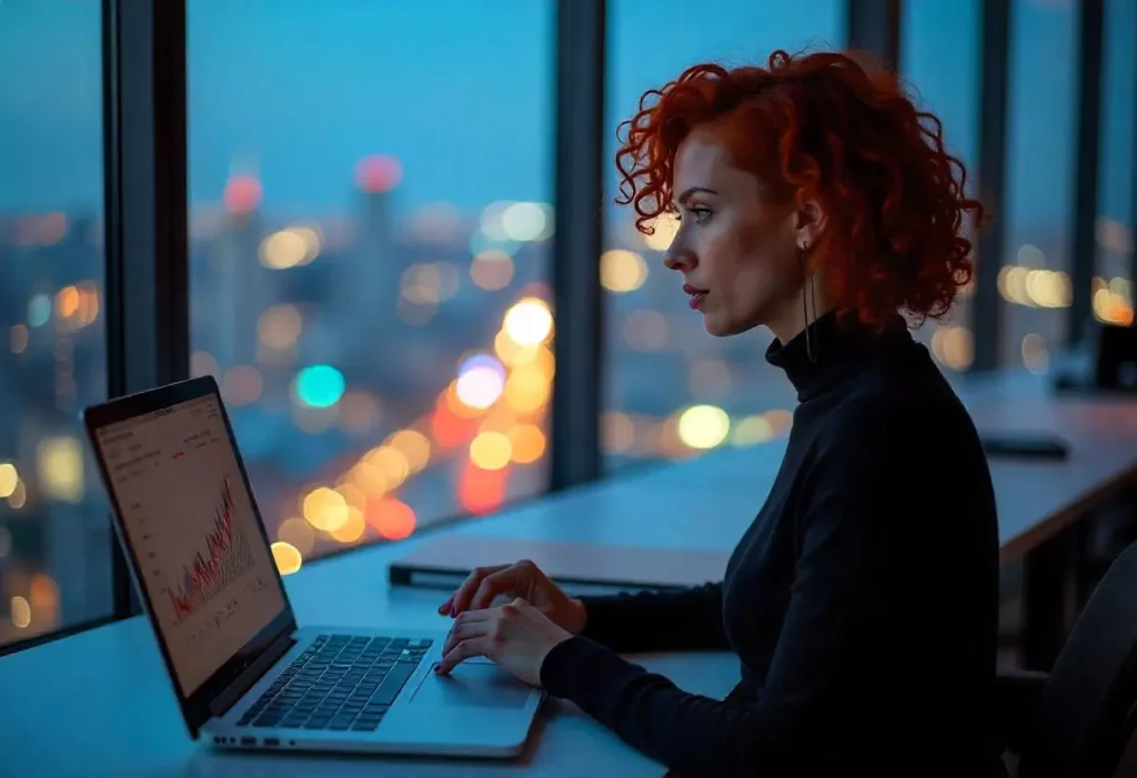 Une femme préparant son passage du statut de micro-entreprise à société en Belgique