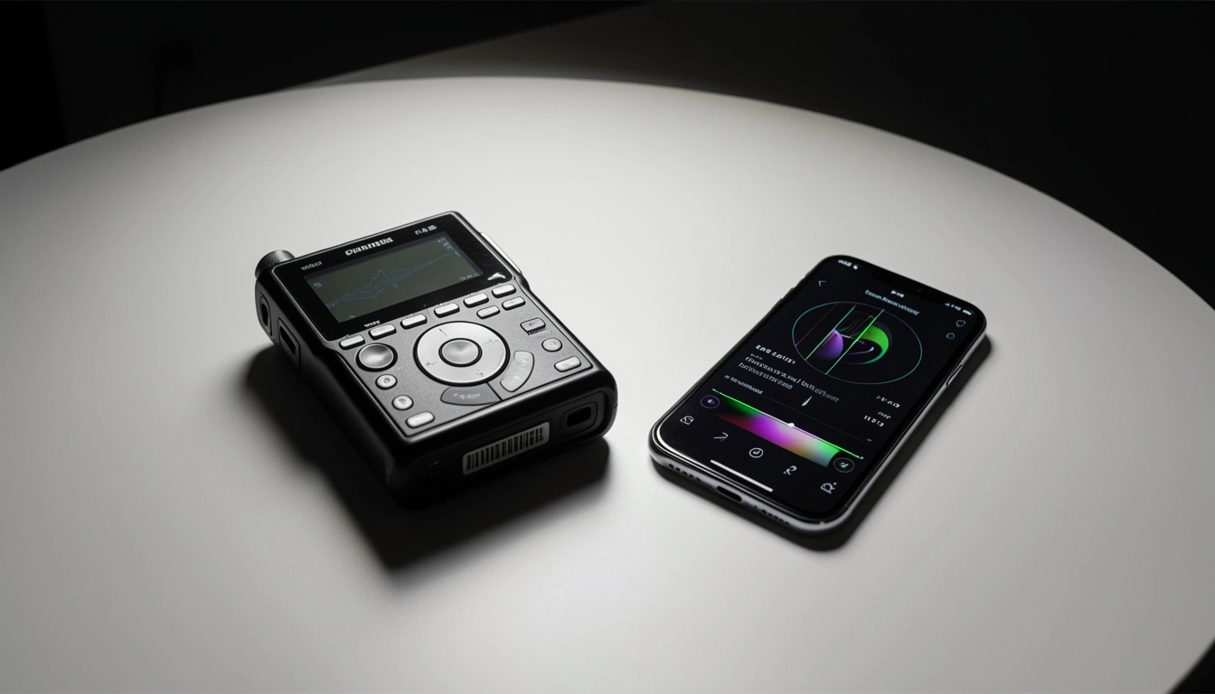 Dictaphone vs smartphone pour enregistrer un entretien