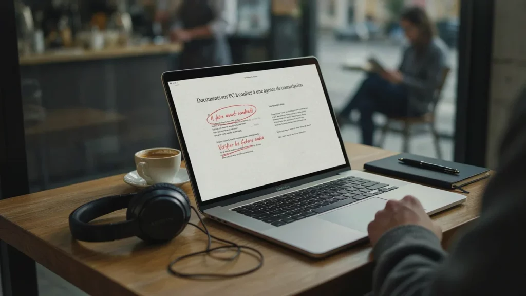 Les documents à confier à une agence de transcription audio