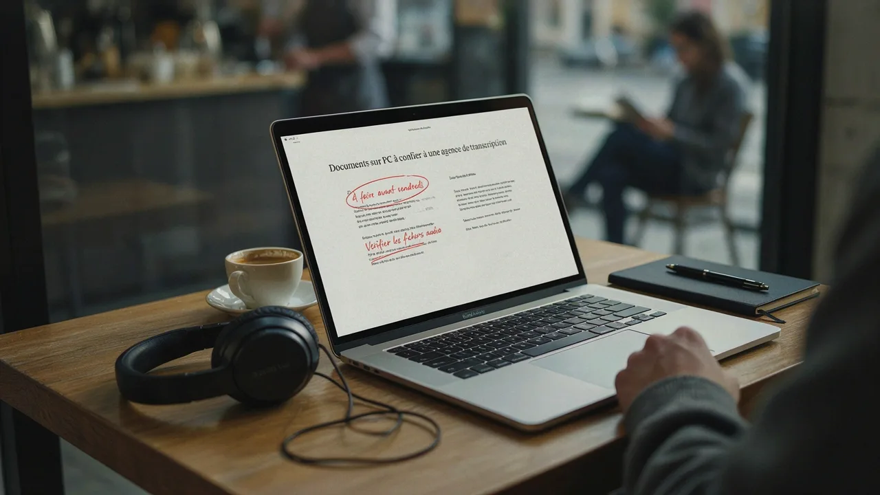 Les documents à confier à une agence de transcription audio
